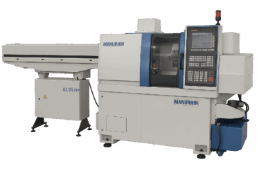Manurhin KMX 413 – Swiss turning voor kleine diameters